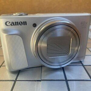 Canon PowerShot SX730 HS 20.3MP Digital Camera – Silver – Works Perfect